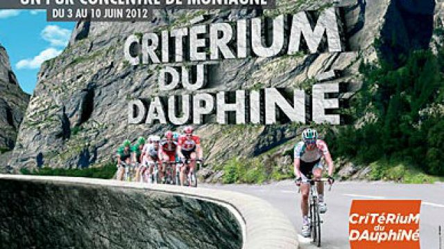 Critrium du Dauphin - 1re tape - Lundi 4 juin 2012 