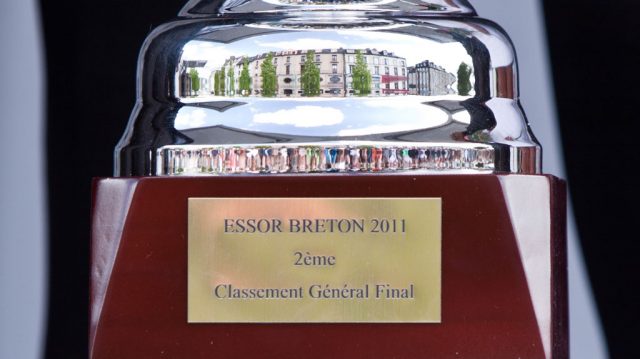 Essor Breton 2011 : le podium de la 3e tape  Audierne