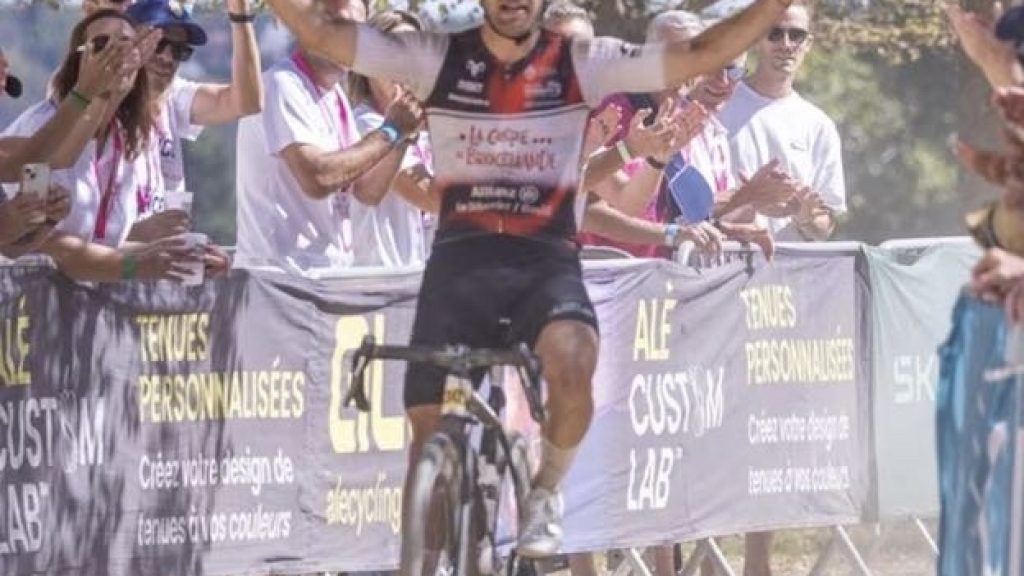 Manu Morin champion de France de gravel !