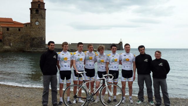 Le Team Wasquehal Juniors en Roussillon.