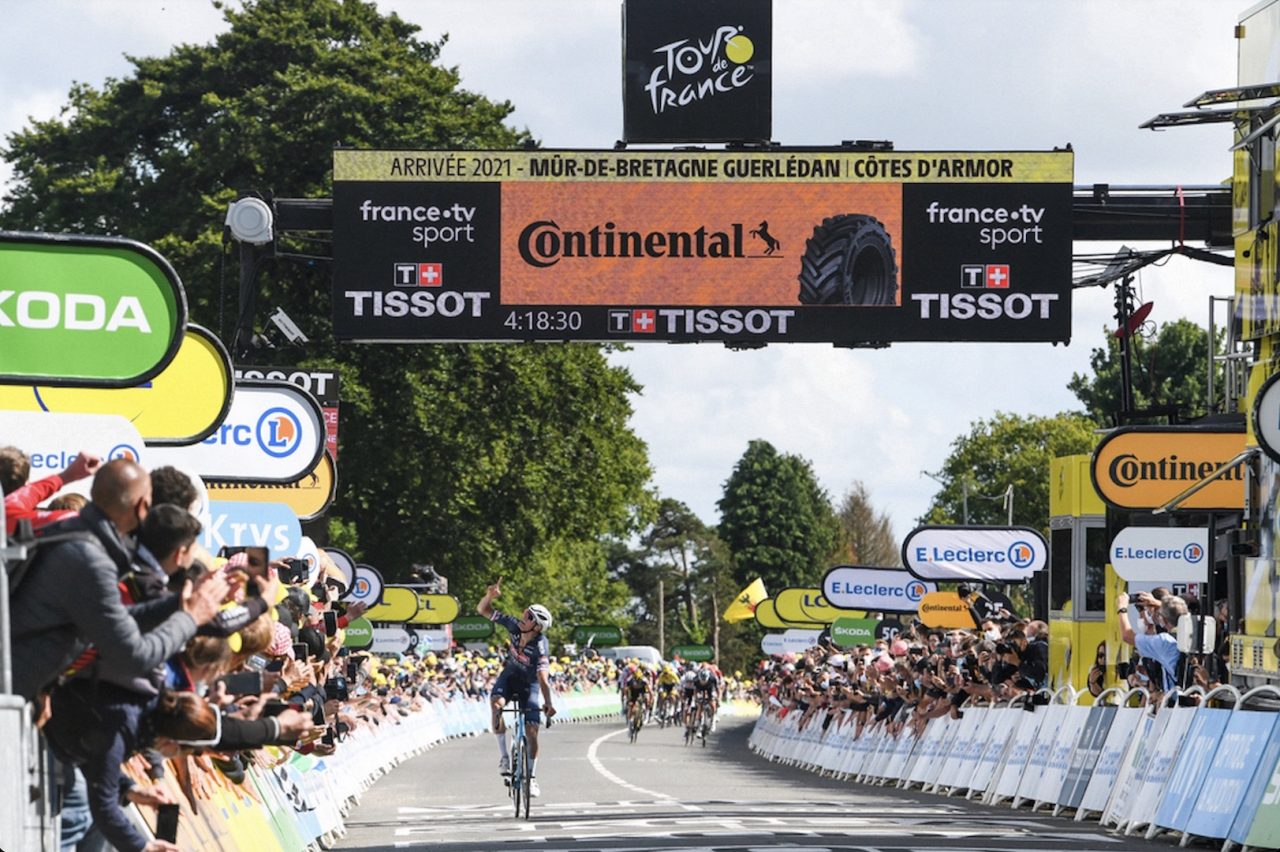 Tours de France : Mr-de-Bretagne, Cadoudal, Menez Qulerc’h.